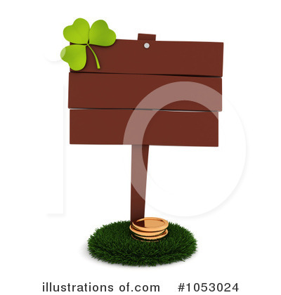 Royalty-Free (RF) St Patricks Day Clipart Illustration by BNP Design Studio - Stock Sample #1053024