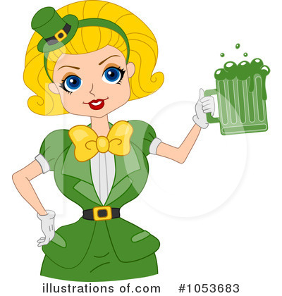 Royalty-Free (RF) St Patricks Day Clipart Illustration by BNP Design Studio - Stock Sample #1053683