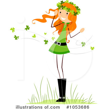 Royalty-Free (RF) St Patricks Day Clipart Illustration by BNP Design Studio - Stock Sample #1053686