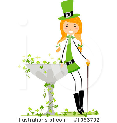 Royalty-Free (RF) St Patricks Day Clipart Illustration by BNP Design Studio - Stock Sample #1053702