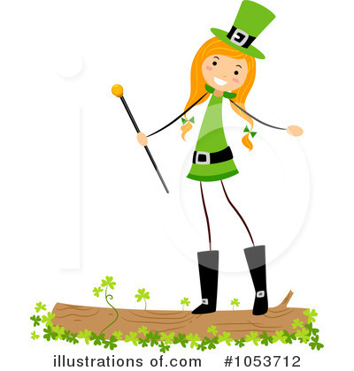 Royalty-Free (RF) St Patricks Day Clipart Illustration by BNP Design Studio - Stock Sample #1053712