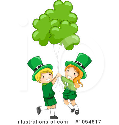 Royalty-Free (RF) St Patricks Day Clipart Illustration by BNP Design Studio - Stock Sample #1054617