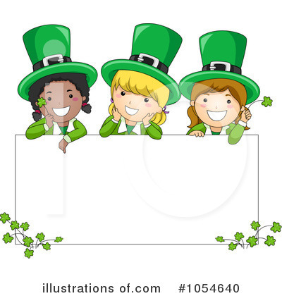 Royalty-Free (RF) St Patricks Day Clipart Illustration by BNP Design Studio - Stock Sample #1054640