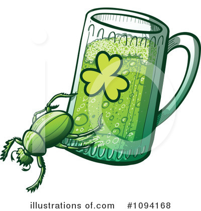 Royalty-Free (RF) St Patricks Day Clipart Illustration by Zooco - Stock Sample #1094168