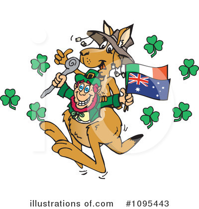 Royalty-Free (RF) St Patricks Day Clipart Illustration by Dennis Holmes Designs - Stock Sample #1095443