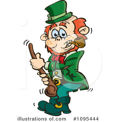 Royalty-Free (RF) St Patricks Day Clipart Illustration by Dennis Holmes Designs - Stock Sample #1095444