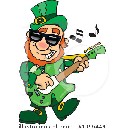 Music Clipart #1095446 by Dennis Holmes Designs