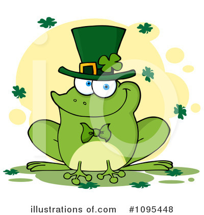 Royalty-Free (RF) St Patricks Day Clipart Illustration by Hit Toon - Stock Sample #1095448