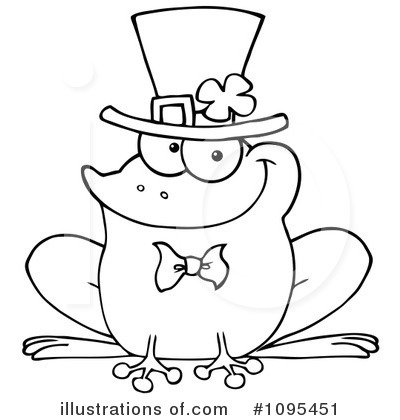 Royalty-Free (RF) St Patricks Day Clipart Illustration by Hit Toon - Stock Sample #1095451