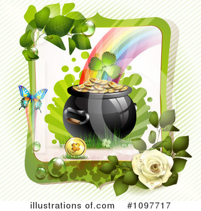 Royalty-Free (RF) St Patricks Day Clipart Illustration by merlinul - Stock Sample #1097717
