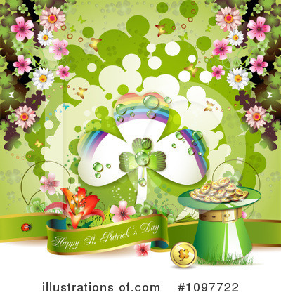 Royalty-Free (RF) St Patricks Day Clipart Illustration by merlinul - Stock Sample #1097722