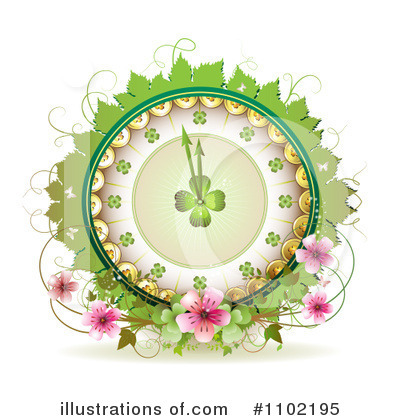 Royalty-Free (RF) St Patricks Day Clipart Illustration by merlinul - Stock Sample #1102195