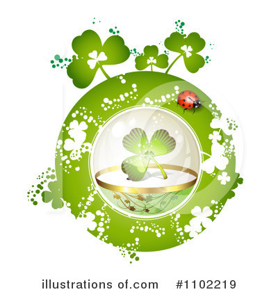 Royalty-Free (RF) St Patricks Day Clipart Illustration by merlinul - Stock Sample #1102219