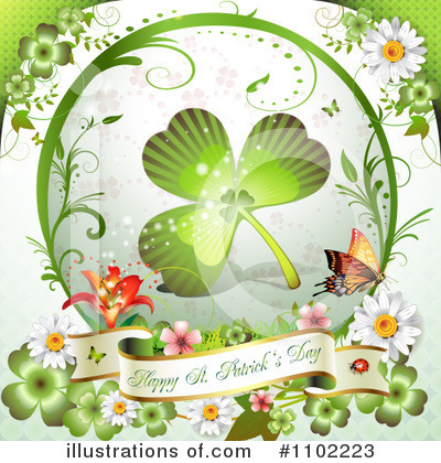 Royalty-Free (RF) St Patricks Day Clipart Illustration by merlinul - Stock Sample #1102223