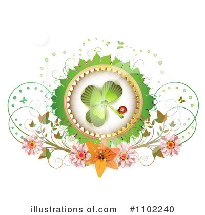 Royalty-Free (RF) St Patricks Day Clipart Illustration by merlinul - Stock Sample #1102240