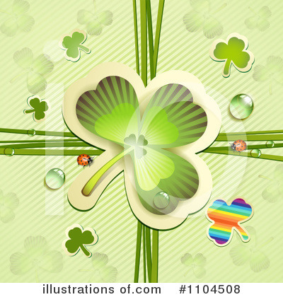 Royalty-Free (RF) St Patricks Day Clipart Illustration by merlinul - Stock Sample #1104508