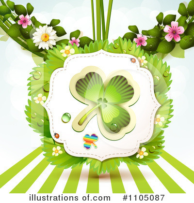 Royalty-Free (RF) St Patricks Day Clipart Illustration by merlinul - Stock Sample #1105087