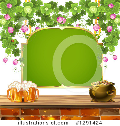 Royalty-Free (RF) St Patricks Day Clipart Illustration by merlinul - Stock Sample #1291424