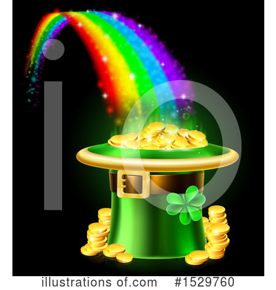 Rainbows Clipart #1529760 by AtStockIllustration