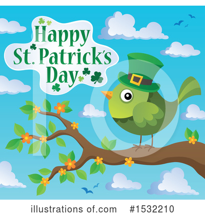 Royalty-Free (RF) St Patricks Day Clipart Illustration by visekart - Stock Sample #1532210