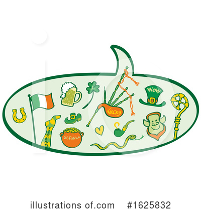 Royalty-Free (RF) St Patricks Day Clipart Illustration by Zooco - Stock Sample #1625832