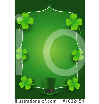 Clovers Clipart #1632454 by KJ Pargeter