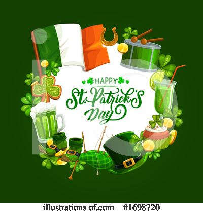 Royalty-Free (RF) St Patricks Day Clipart Illustration by Vector Tradition SM - Stock Sample #1698720