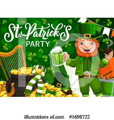 Royalty-Free (RF) St Patricks Day Clipart Illustration by Vector Tradition SM - Stock Sample #1698722