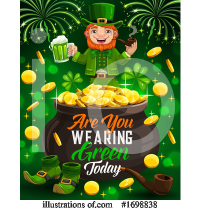 Royalty-Free (RF) St Patricks Day Clipart Illustration by Vector Tradition SM - Stock Sample #1698838