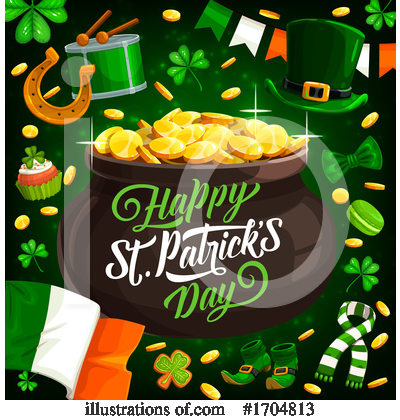 Royalty-Free (RF) St Patricks Day Clipart Illustration by Vector Tradition SM - Stock Sample #1704813