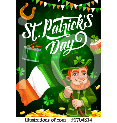 Royalty-Free (RF) St Patricks Day Clipart Illustration by Vector Tradition SM - Stock Sample #1704814