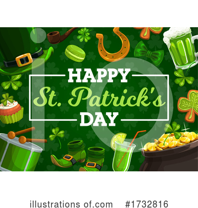 Pot Of Gold Clipart #1732816 by Vector Tradition SM