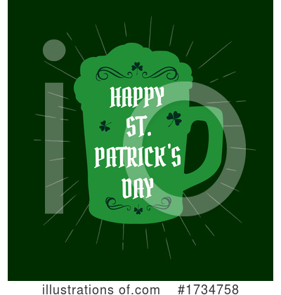 Royalty-Free (RF) St Patricks Day Clipart Illustration by Vector Tradition SM - Stock Sample #1734758