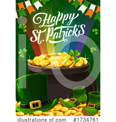 Royalty-Free (RF) St Patricks Day Clipart Illustration by Vector Tradition SM - Stock Sample #1734761