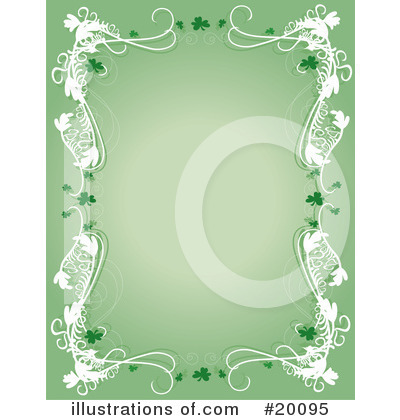 Royalty-Free (RF) St Patricks Day Clipart Illustration by Maria Bell - Stock Sample #20095