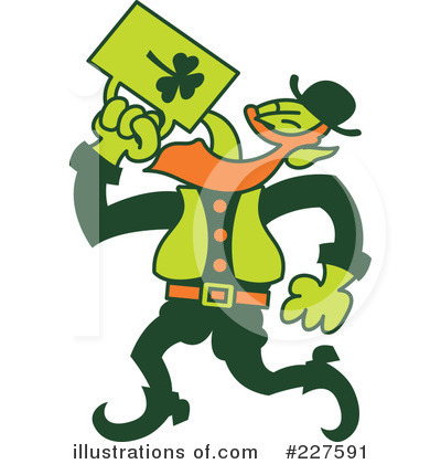 Royalty-Free (RF) St Patricks Day Clipart Illustration by Zooco - Stock Sample #227591