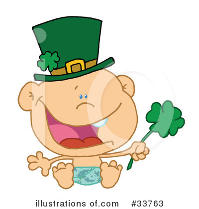 Royalty-Free (RF) St Patricks Day Clipart Illustration by Hit Toon - Stock Sample #33763