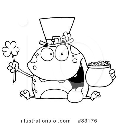 Royalty-Free (RF) St Patricks Day Clipart Illustration by Hit Toon - Stock Sample #83176