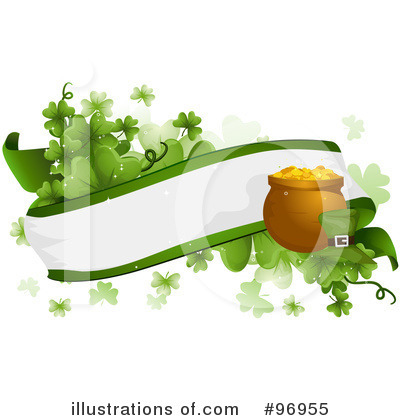 Royalty-Free (RF) St Patricks Day Clipart Illustration by BNP Design Studio - Stock Sample #96955
