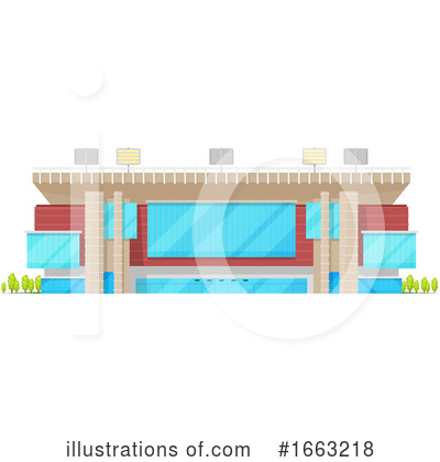 Royalty-Free (RF) Stadium Clipart Illustration by Vector Tradition SM - Stock Sample #1663218