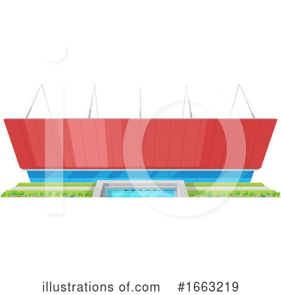 Stadium Clipart #1663219 by Vector Tradition SM