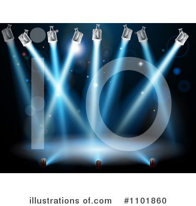 Spotlight Clipart #1101860 by AtStockIllustration