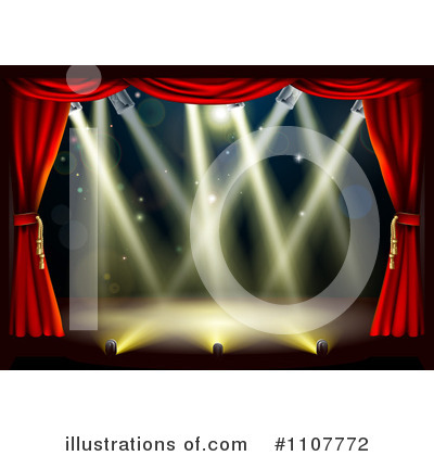 Royalty-Free (RF) Stage Clipart Illustration by AtStockIllustration - Stock Sample #1107772