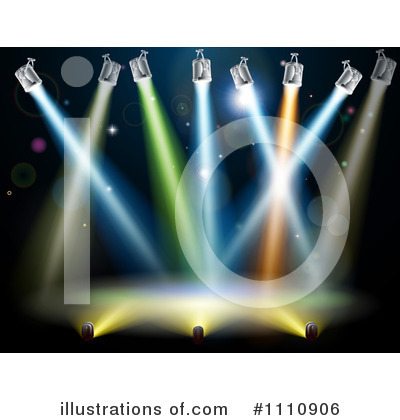 Spotlight Clipart #1110906 by AtStockIllustration