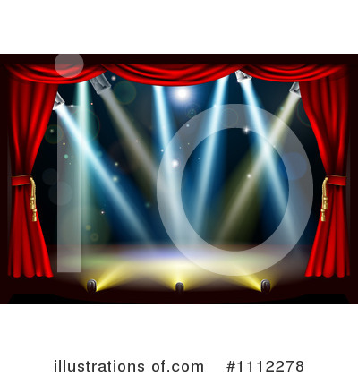 Stage Clipart #1112278 by AtStockIllustration