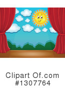Stage Clipart #1307764 by visekart
