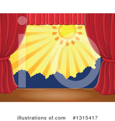Royalty-Free (RF) Stage Clipart Illustration by visekart - Stock Sample #1315417