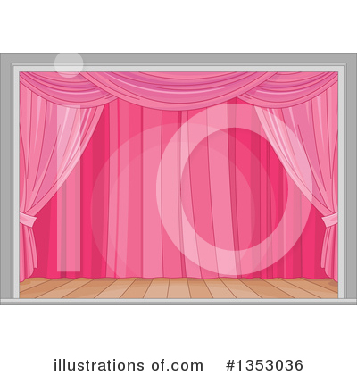 Stage Curtains Clipart #1353036 by Pushkin