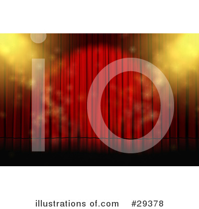 Theater Curtains Clipart #29378 by Frog974
