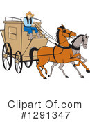 Stagecoach Clipart #1291347 by patrimonio